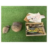 Native Rocks & Fishing Gear