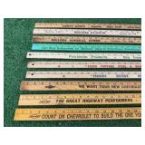 Advertising Yard Sticks