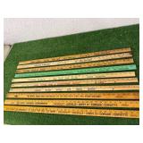 Advertising Yard Sticks