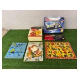 Sealed Rummikub Game, Gilbert Microscope Set & Puzzles