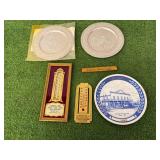 Vintage Advertising Items & Collectors Plates