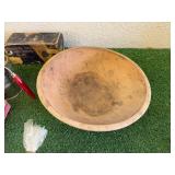 Vintage Kitchen Lot - Thurnaner Wood Bowl