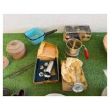 Vintage Kitchen Lot - Thurnaner Wood Bowl