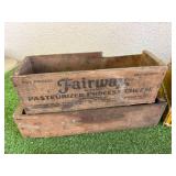 Mixed Vintage Lot - Lantern, Service Station Maps, Cigar Boxes