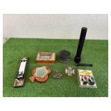 Ashtrays, Flashlights & Thermometer