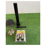 Ashtrays, Flashlights & Thermometer