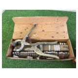 Vintage Livestock Tattoo Equipment