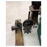 Sausage Stuffer, Meat Grinder & DeLaval Cream Separator