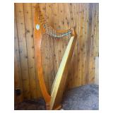 Lyon & Healy Troubadour lever harp- model number 3551-C