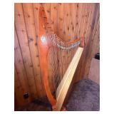Lyon & Healy Troubadour lever harp- model number 3551-C