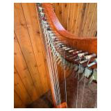 Lyon & Healy Troubadour lever harp- model number 3551-C