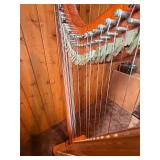 Lyon & Healy Troubadour lever harp- model number 3551-C