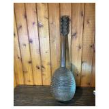 Handcrafted Folk Art String Instrument / Mandolin Style Decorative Piece