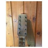 Handcrafted Folk Art String Instrument / Mandolin Style Decorative Piece