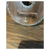 Handcrafted Folk Art String Instrument / Mandolin Style Decorative Piece