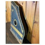 Vintage Antique Tabletop Zither String Instrument