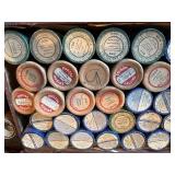 collection of vintage Edison Blue Amberol cylinder records