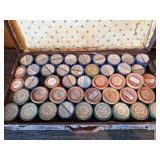 collection of vintage Edison Blue Amberol cylinder records