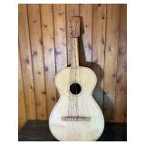 Handmade Folk Art String Instrument / Primitive Guitar Style Piece