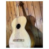Handmade Folk Art String Instrument / Primitive Guitar Style Piece