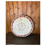 Handmade Decorative Drum / Folk Art Frame Drum
