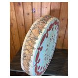 Handmade Decorative Drum / Folk Art Frame Drum