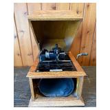 early Edison cylinder phonograph, likely an Edison Standard