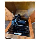 early Edison cylinder phonograph, likely an Edison Standard