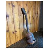 Primitive Handmade Gourd String Instrument / Folk Art Musical Piece