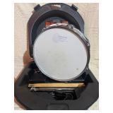 Ludwig snare drum kit in a travel case- never struck / new old stock