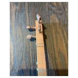 Decorative Long-Neck Folk String Instrument