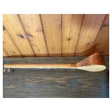 Decorative Long-Neck Folk String Instrument
