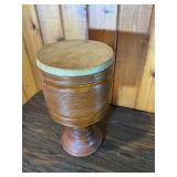 Decorative Wooden Hand Drum / Goblet Drum