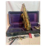 Vintage Buescher True Tone Saxophone – Low Pitch – 1920s Era – Serial #85229 – Original Finish