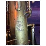 Vintage Buescher True Tone Saxophone – Low Pitch – 1920s Era – Serial #85229 – Original Finish