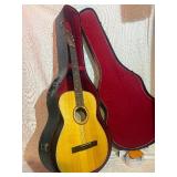 Vintage Goya Classical Acoustic Guitar w/ Original Hard Case – Clean, Great Tone