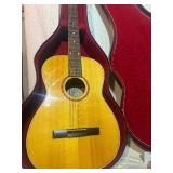 Vintage Goya Classical Acoustic Guitar w/ Original Hard Case – Clean, Great Tone