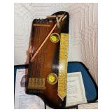 Vintage Tremoloa Bowed Psaltery / Zither – Complete w/ Charts & Original Paperwork