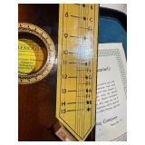 Vintage Tremoloa Bowed Psaltery / Zither – Complete w/ Charts & Original Paperwork