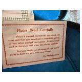 Vintage Tremoloa Bowed Psaltery / Zither – Complete w/ Charts & Original Paperwork