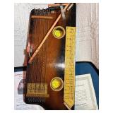 Vintage Tremoloa Bowed Psaltery / Zither – Complete w/ Charts & Original Paperwork