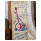 Vintage Folk String Instrument Lot”  * Regal Tenor Guitar * Banjo Ukulele (with box + book)