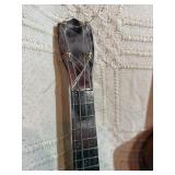 Vintage Folk String Instrument Lot”  * Regal Tenor Guitar * Banjo Ukulele (with box + book)