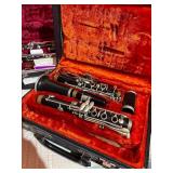 Student Band Instrument Lot – (3) Clarinets incl. (2) Noblet/Leblanc WOOD + Selmer Bundy + Artley Piccolo – Cases