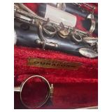 Student Band Instrument Lot – (3) Clarinets incl. (2) Noblet/Leblanc WOOD + Selmer Bundy + Artley Piccolo – Cases