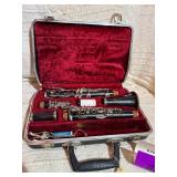 Student Band Instrument Lot – (3) Clarinets incl. (2) Noblet/Leblanc WOOD + Selmer Bundy + Artley Piccolo – Cases
