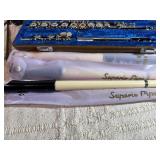 Yamaha Flute + Clarinet Bundle – Student Band Starter Kit w/ Cases, Nikkan Trainer, Accessories