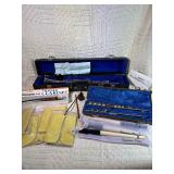 Yamaha Flute + Clarinet Bundle – Student Band Starter Kit w/ Cases, Nikkan Trainer, Accessories