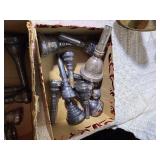 Vintage Brass Instrument Lot – Boy Scouts Bugle, Trumpet & Large Mouthpiece Collection – Vincent Bach, Schilke + More!”