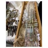 Vintage Brass Instrument Lot – Boy Scouts Bugle, Trumpet & Large Mouthpiece Collection – Vincent Bach, Schilke + More!”